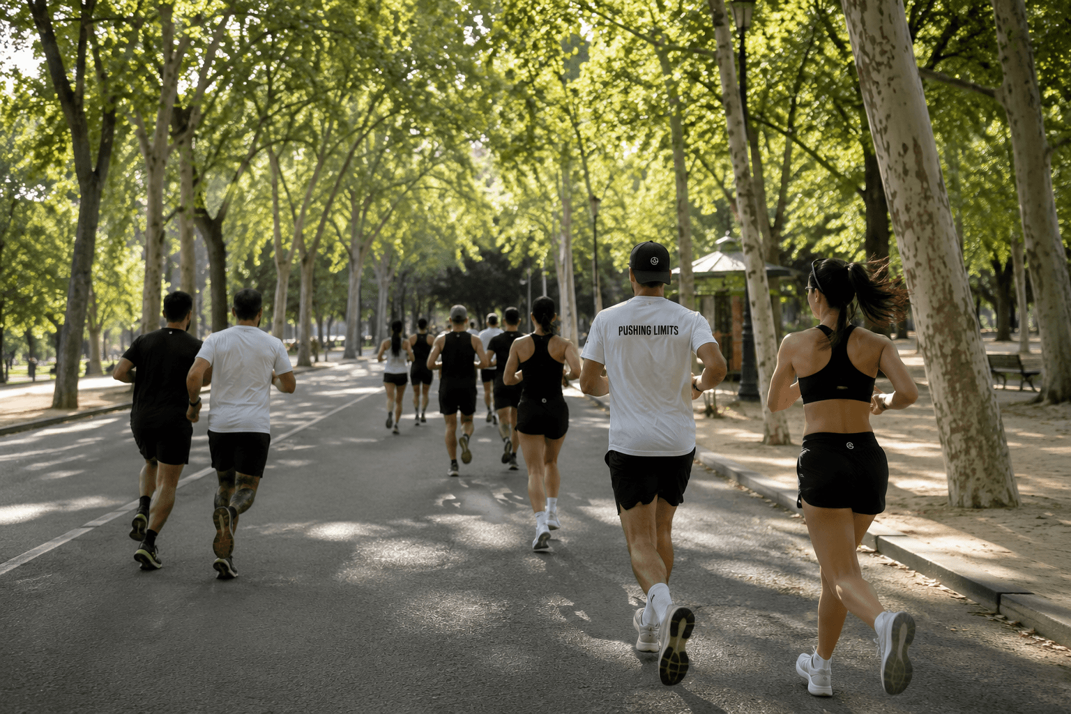 A members' morning run